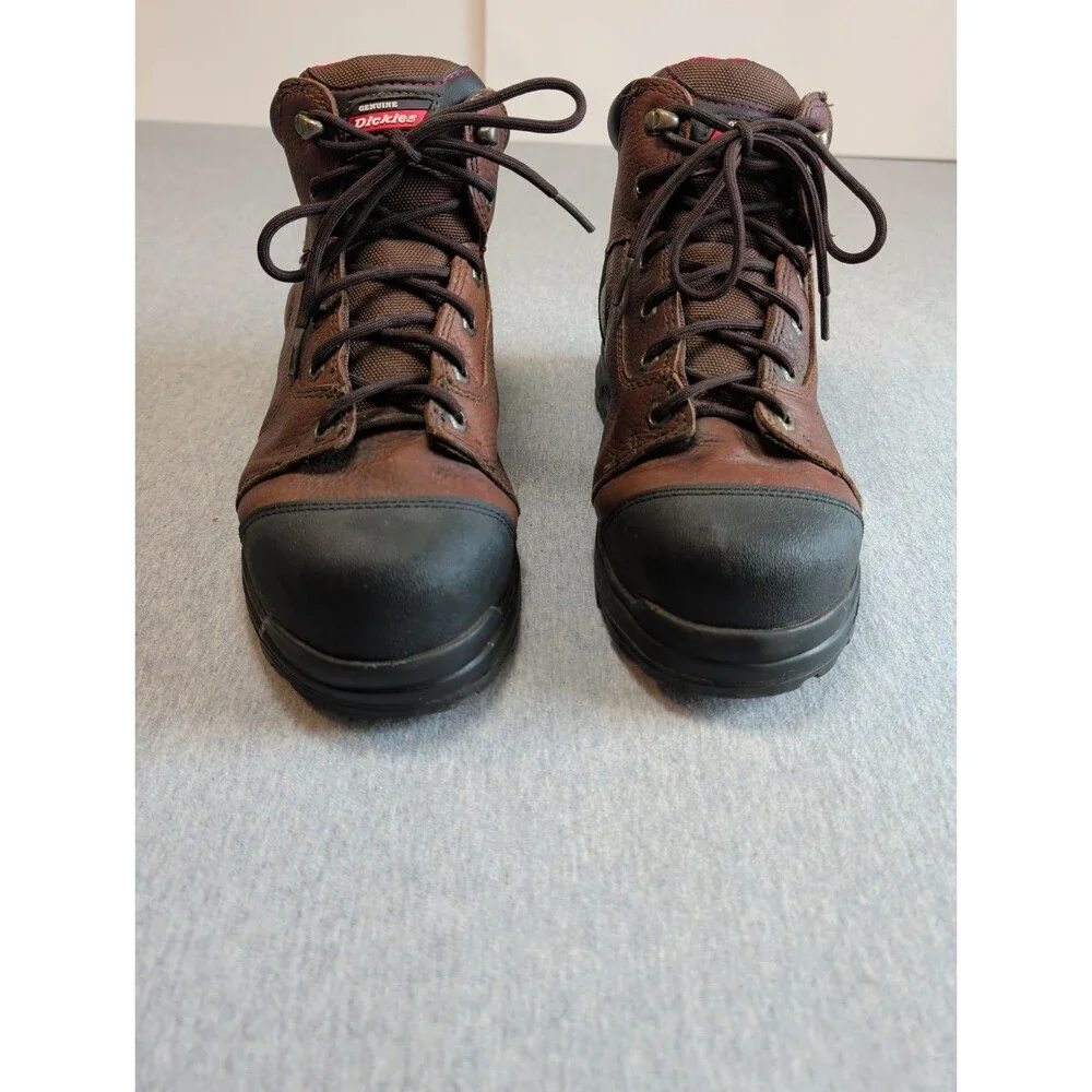 Dickies Job Rated Truxx Mens 9.5 Waterproof Steel Toe EH Rated Slip Resistant